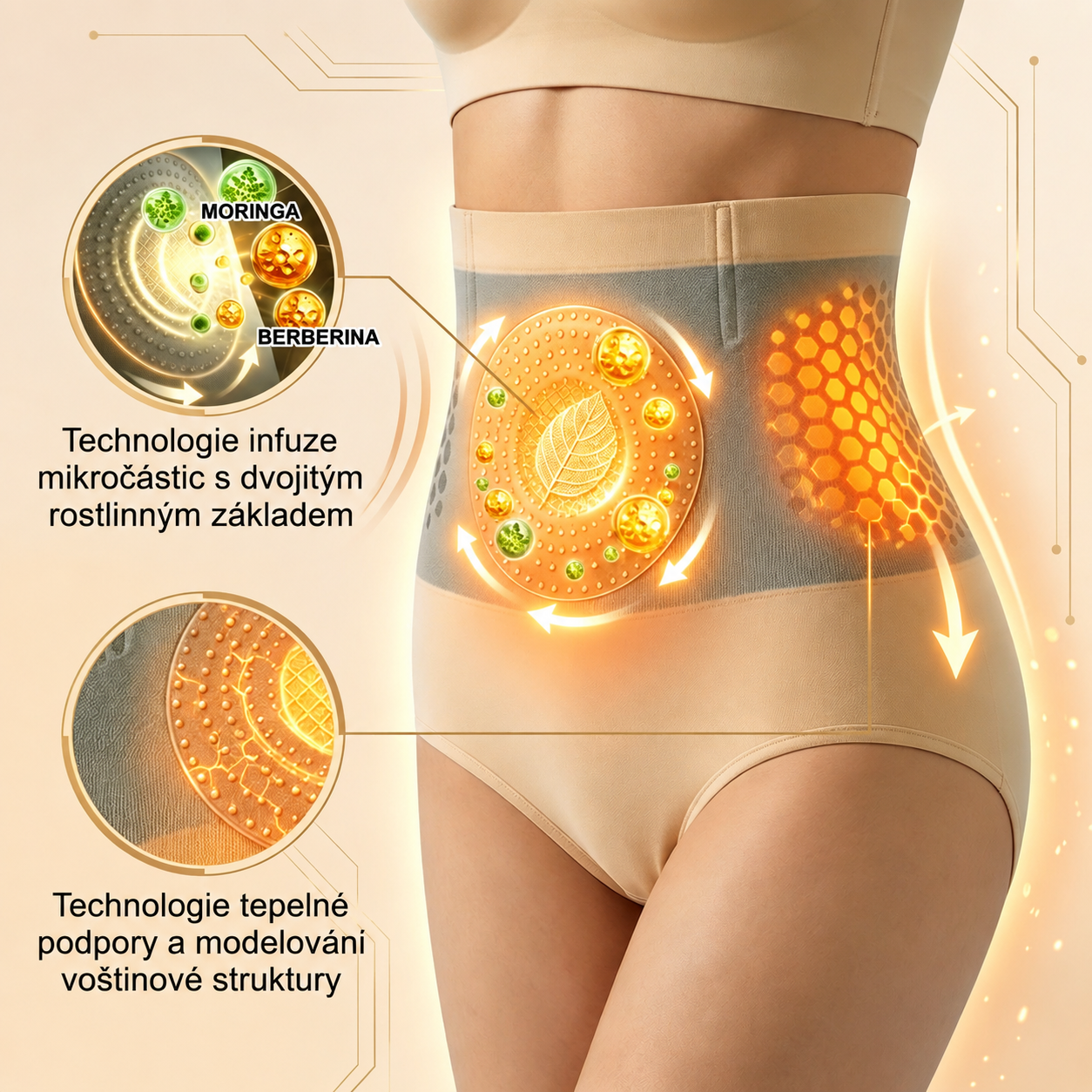 ❤️Objevte tajemství nových BQODQO®🦪tvarujících a spalujících šortek 4 v 1 s mikročásticemi moringy a berberinu🧪 Pouze v oficiálním obchodě značky | Originální výrobek