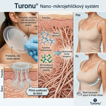 ✨Turonu® 😗🍨 Pokročilá Nano-Mikrojehličková Náplast pro Cílené Zvětšení Poprsí🧪🇨🇿