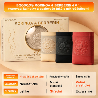 ❤️Objevte tajemství nových BQODQO®🦪tvarujících a spalujících šortek 4 v 1 s mikročásticemi moringy a berberinu🧪 Pouze v oficiálním obchodě značky | Originální výrobek