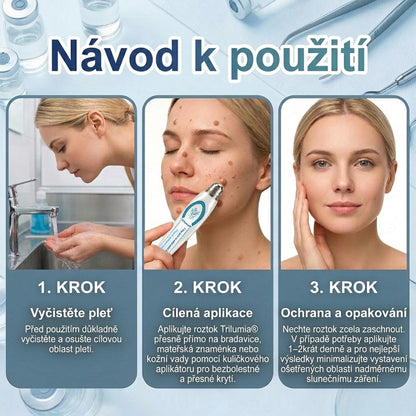 𝑻𝒓𝒊𝒍𝒖𝒎𝒊𝒂®💎🍃 Prémiový roller | 🔬 Na odstranění bradavic, znamének a výrůstků 🇨🇿