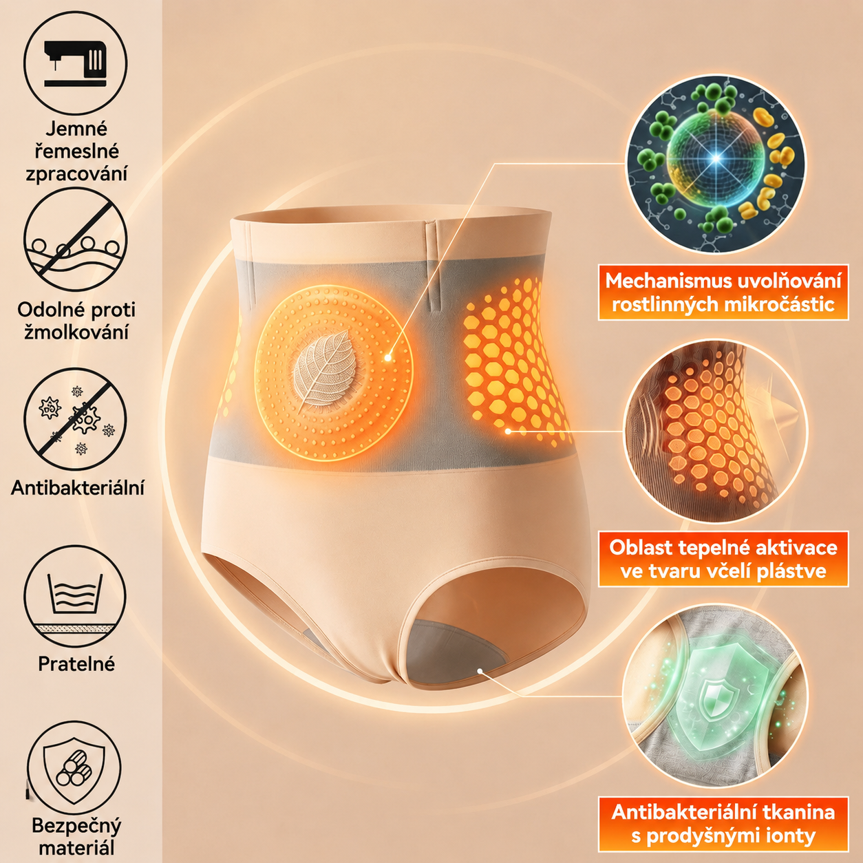 ❤️Objevte tajemství nových BQODQO®🦪tvarujících a spalujících šortek 4 v 1 s mikročásticemi moringy a berberinu🧪 Pouze v oficiálním obchodě značky | Originální výrobek