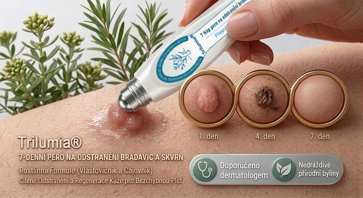 𝑻𝒓𝒊𝒍𝒖𝒎𝒊𝒂®💎🍃 Prémiový roller | 🔬 Na odstranění bradavic, znamének a výrůstků 🇨🇿