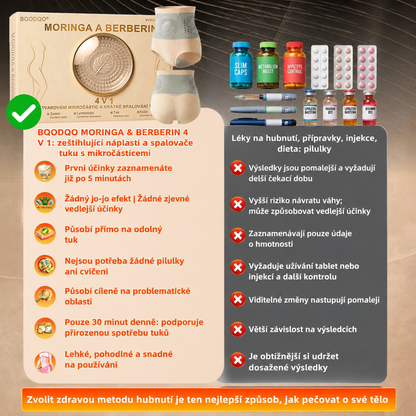 ❤️Objevte tajemství nových BQODQO®🦪tvarujících a spalujících šortek 4 v 1 s mikročásticemi moringy a berberinu🧪 Pouze v oficiálním obchodě značky | Originální výrobek