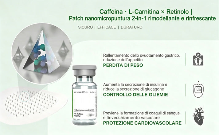 【Offerta ultimo giorno – 80% di sconto】👨🏻‍🤝‍👩🏻🏥🧍‍♀️👩𝐻𝑒𝑎𝑙𝑟𝑖𝑧𝑒® Moringa · Berberina × NAD⁺ 10-in-1 Advanced Nano Microneedle Patch ✨ 7 cerotti per confezione · Fornitura per una settimana