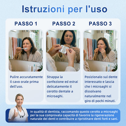 🦷 Dì Addio a Sensibilità e Fastidi! 🐠🐠GаrаgеLіnе® Tideglusib Strisce Orali – Riparazione Rapida per Denti e Gengive