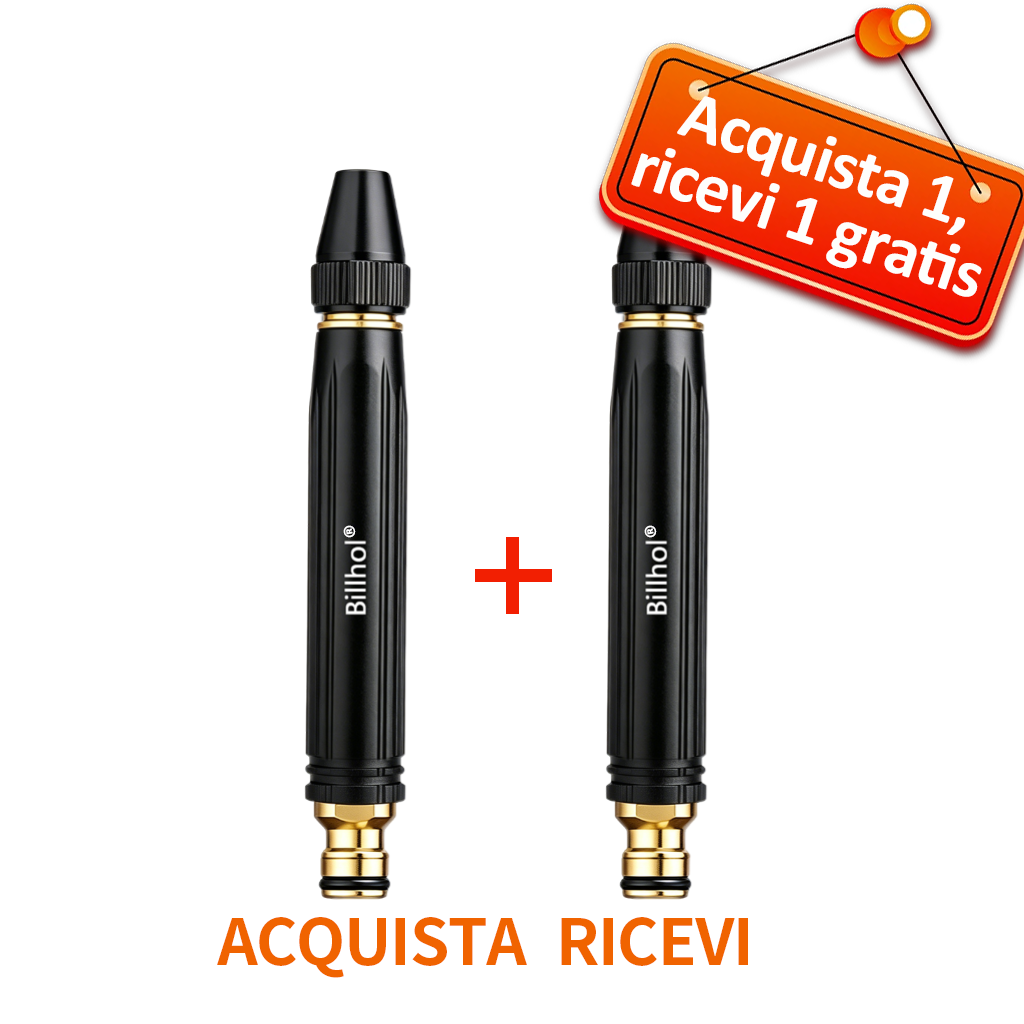 🔥PROMO: Solo 6,25 € l'uno! 💥 Billhol® Pistola ad alta pressione per lavaggio auto, giardino e piante. 🚿🚗