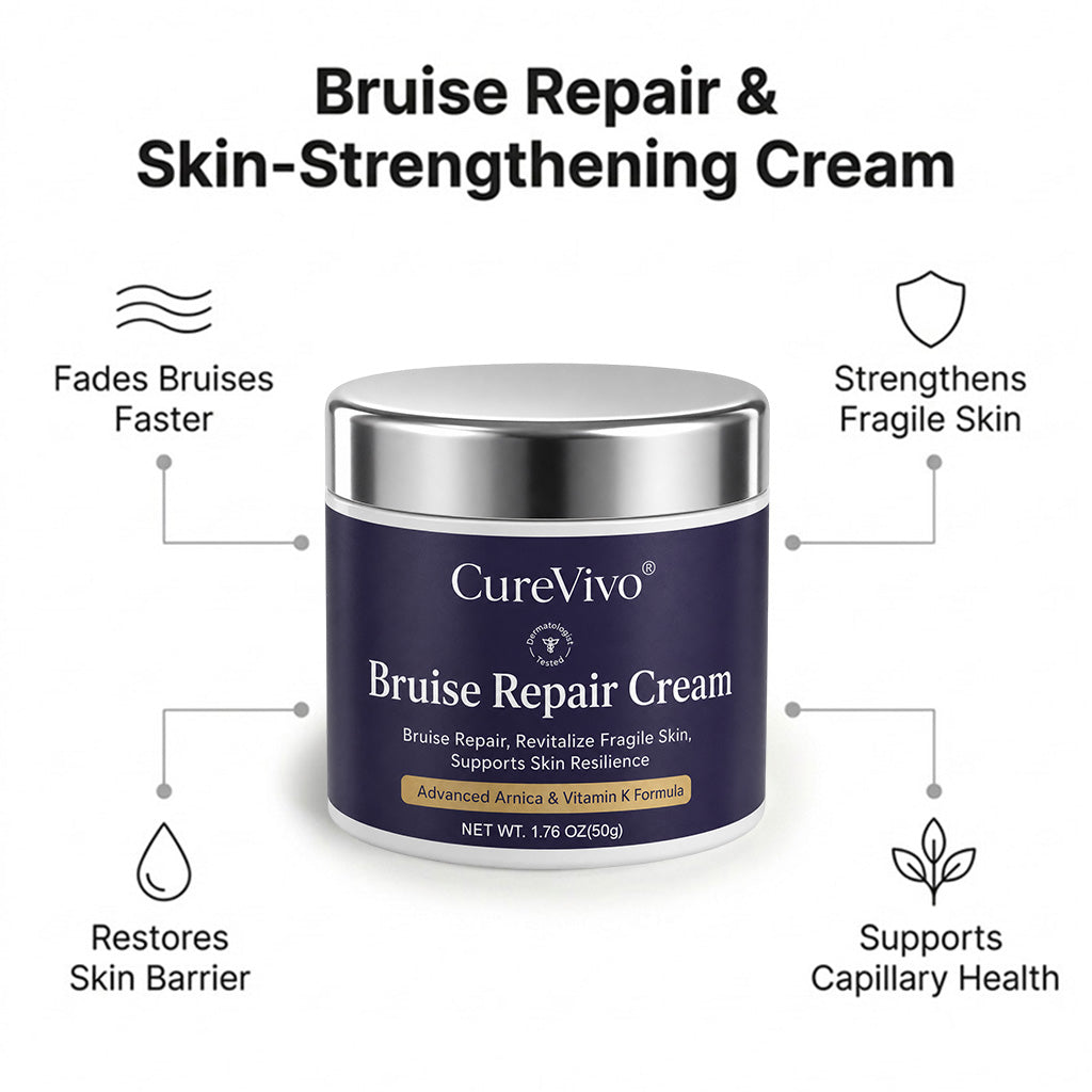 💥100K+ SOLD💕- CureVivo® CureVivo® Bruise Repair & Skin Strengthening Cream熊紫容