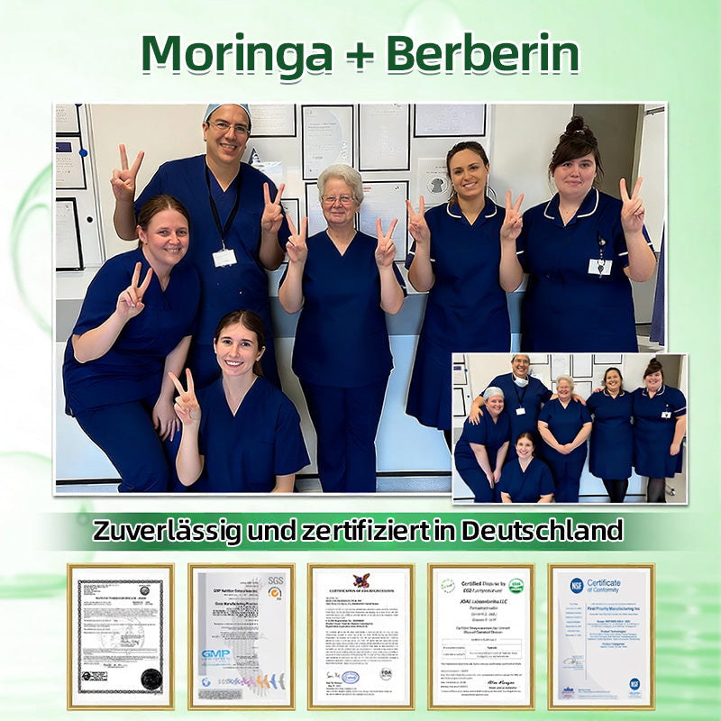 【Offerta ultimo giorno – 80% di sconto】👨🏻‍🤝‍👩🏻🏥🧍‍♀️👩𝐻𝑒𝑎𝑙𝑟𝑖𝑧𝑒® Moringa · Berberina × NAD⁺ 10-in-1 Advanced Nano Microneedle Patch ✨ 7 cerotti per confezione · Fornitura per una settimana