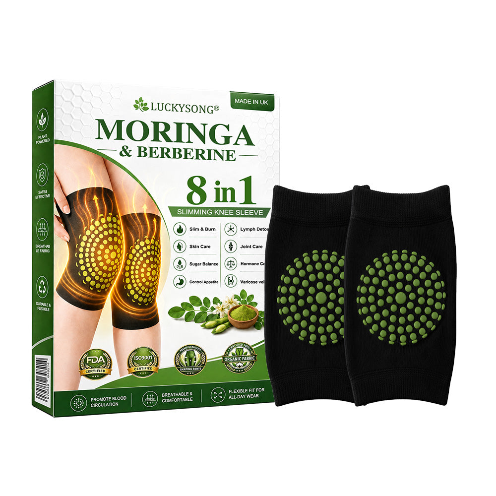 🎄🇮🇹 Negozio Ufficiale del Marchio | 🐻‍❄️❤️ LUCKYSONG® 2026 Moringa & Berberina 8-in-1 Micro-Particella Scolpenti e Ginocchiere Brucia-Grassi