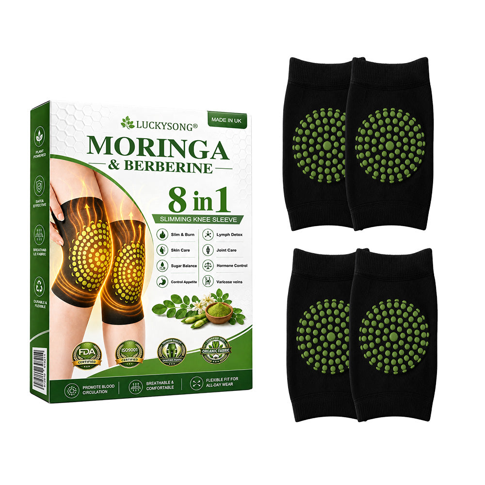 🎄🇮🇹 Negozio Ufficiale del Marchio | 🐻‍❄️❤️ LUCKYSONG® 2026 Moringa & Berberina 8-in-1 Micro-Particella Scolpenti e Ginocchiere Brucia-Grassi