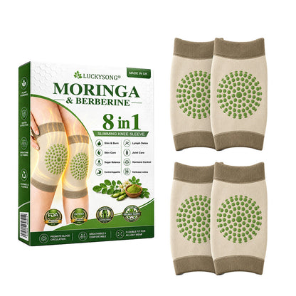 🎄🇮🇹 Negozio Ufficiale del Marchio | 🐻‍❄️❤️ LUCKYSONG® 2026 Moringa & Berberina 8-in-1 Micro-Particella Scolpenti e Ginocchiere Brucia-Grassi