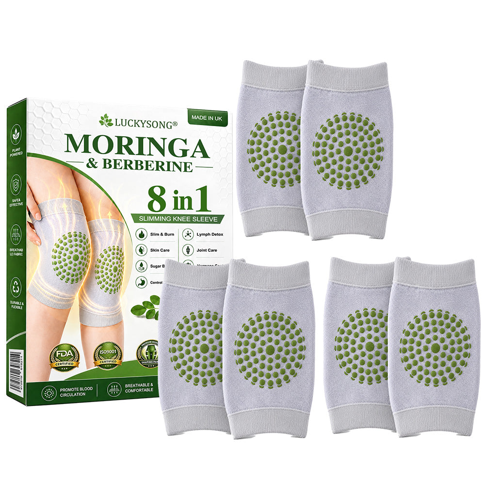 🎄🇮🇹 Negozio Ufficiale del Marchio | 🐻‍❄️❤️ LUCKYSONG® 2026 Moringa & Berberina 8-in-1 Micro-Particella Scolpenti e Ginocchiere Brucia-Grassi