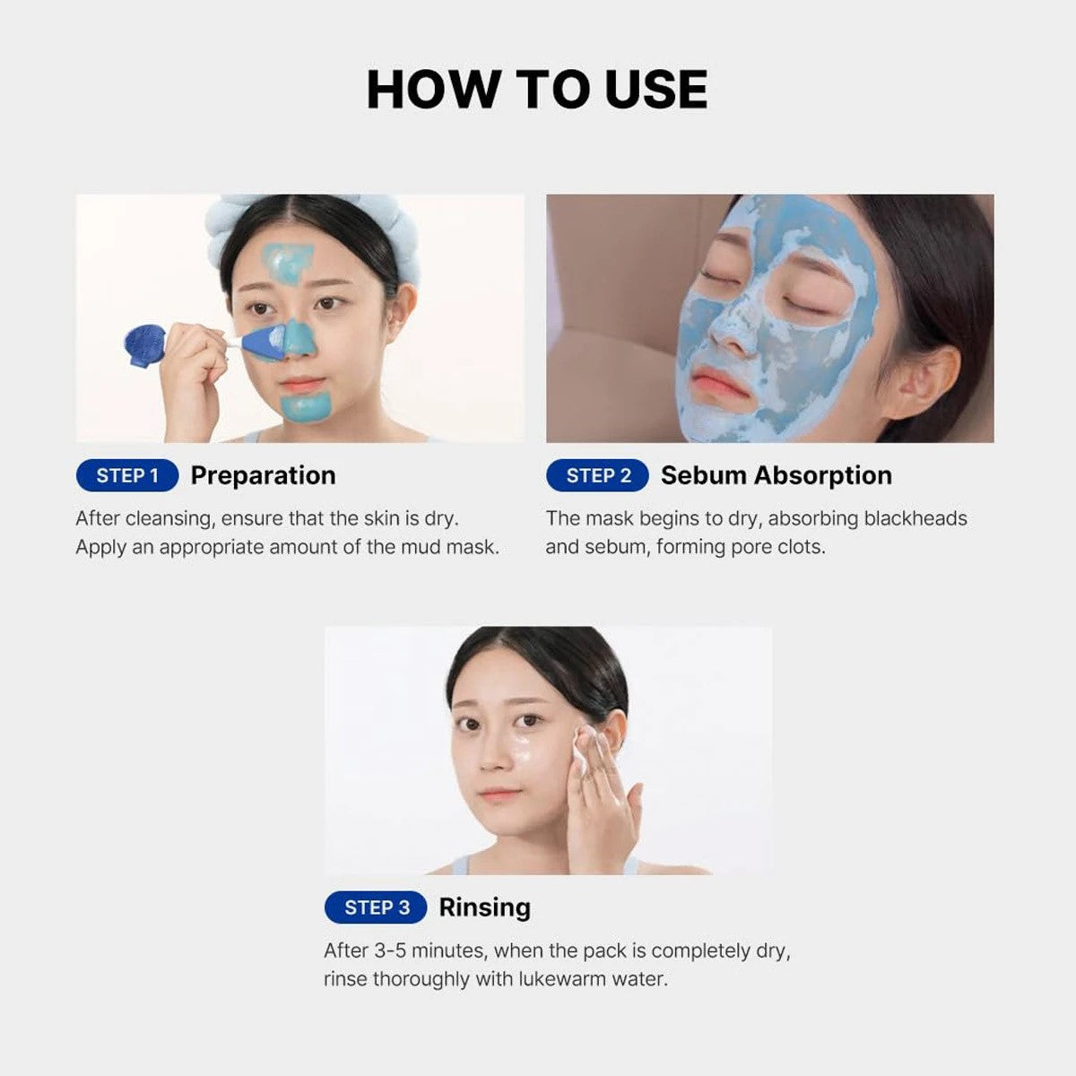 Medicube Zero Pore Blackhead Mud Facial Mask – Hautkühlung & Porenverfeinerung
