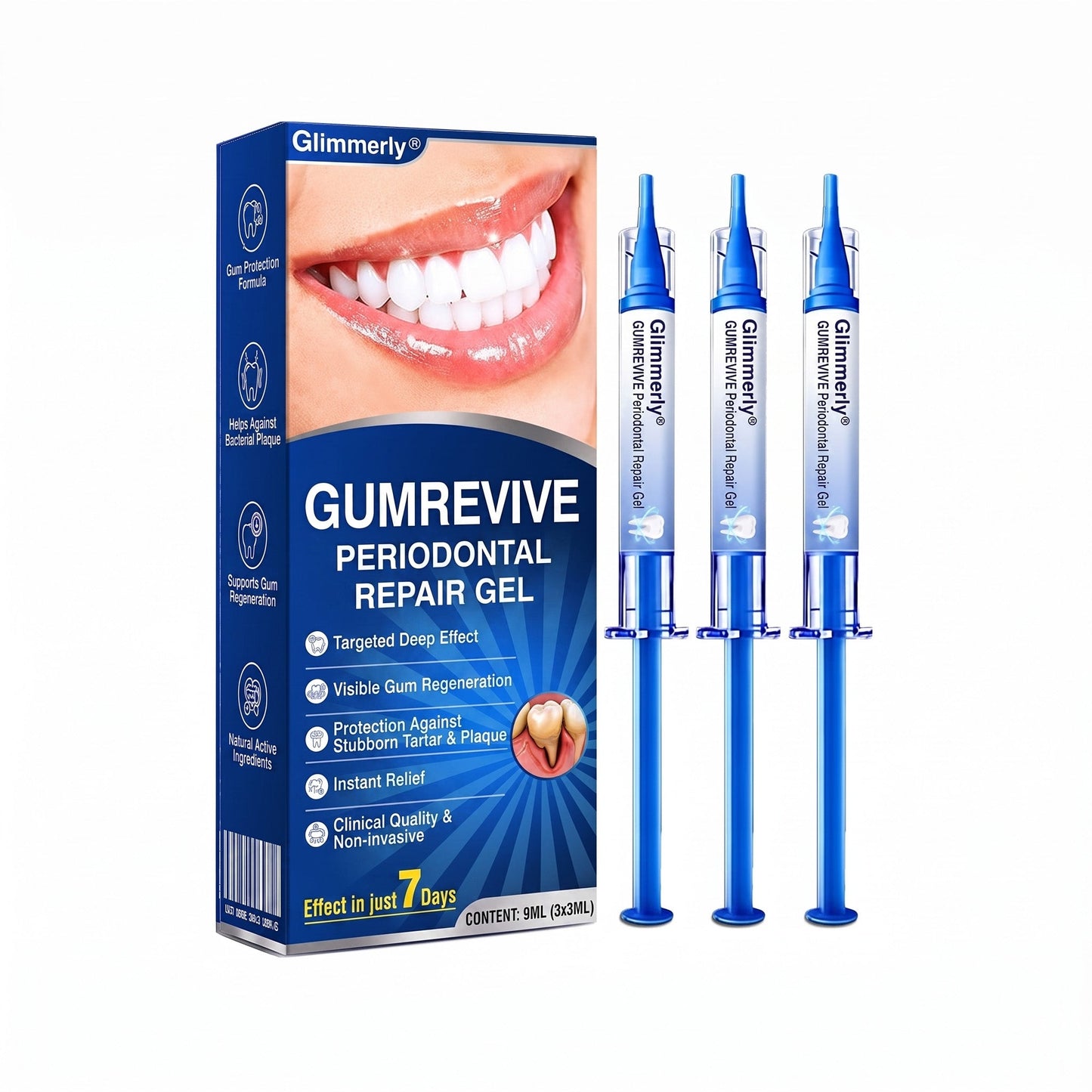 🩵🇨🇿 HEATWOLF® 🦷 GumRevive parodontální opravný gel🧇