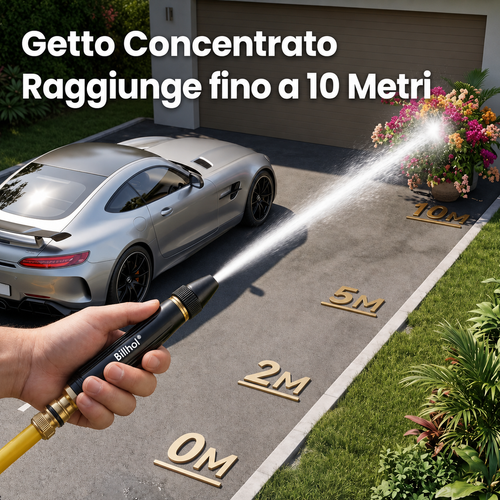 🔥PROMO: Solo 6,25 € l'uno! 💥 Billhol® Pistola ad alta pressione per lavaggio auto, giardino e piante. 🚿🚗