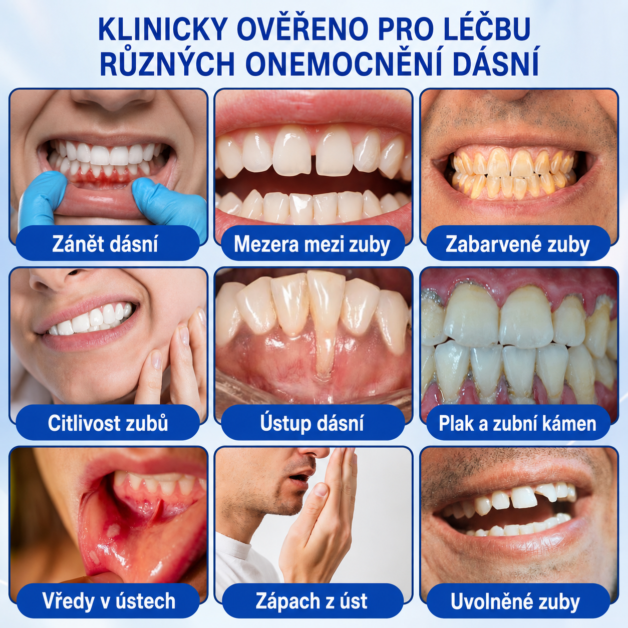 🩵🇨🇿 HEATWOLF® 🦷 GumRevive parodontální opravný gel🧇